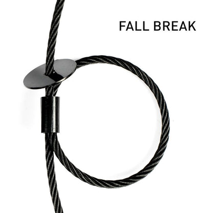 Accu-Cable SC5B 31.5" Inch Black Safety Cable Up to 100 lbs.