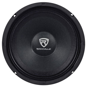 Rockville RM88PRO 8" 8 Ohm SPL Competition Midrange Car Speaker, 108dB, 300w