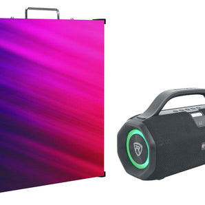 American DJ EVS3 Vision Series 3.91mm RGB SMD2121 LED Video Panel+Home Speaker