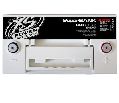 XS Power SB1000-31 12V 8000 Watt 1000 Farad Super Capacitor Bank