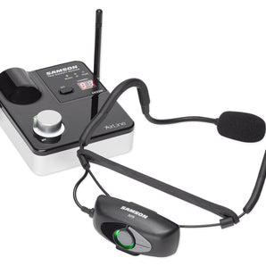 Samson AIRLINE 99M AH9 Wireless UHF Rechargeable Fitness Headset System-K Band