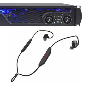 Peavey IPR2 3000 Lightweight Class D Professional Power Amplifier+Fender Earbuds