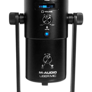 M-Audio UBER MIC Recording Podcast Microphone+Beyerdynamic DT 240 Pro Headphones