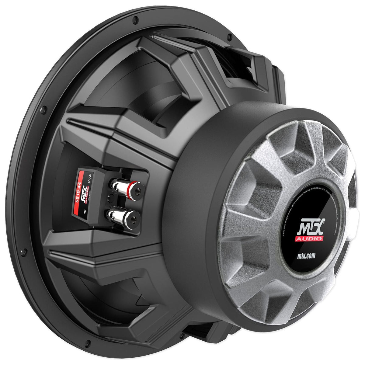 5510-44 10" Subwoofer Pair with Krypton-M2 Amplifier and Wiring Kit