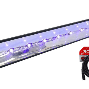 American DJ ECO BAR UV DMX 18x3W Ultraviolet LED Bar Black Light w/Remote+Cable