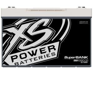 XS Power SB1260-31 12V 10000 Watt 1260 Farad Super Capacitor Bank