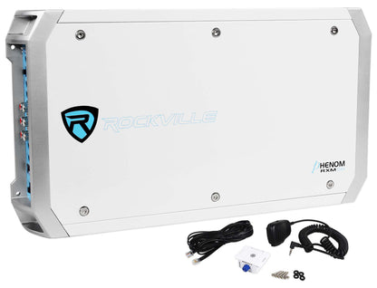 RXM-S6 Marine Amplifier + 4-Zone Level Control Bundle