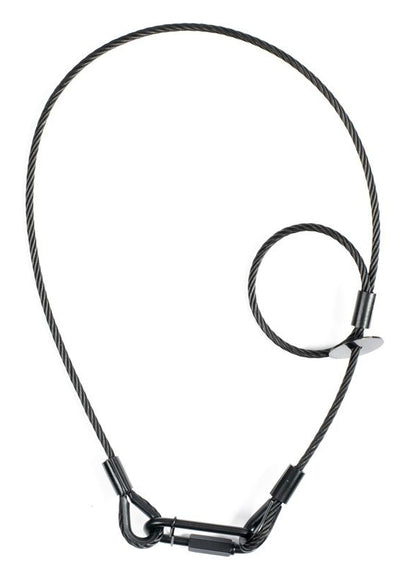Accu-Cable SC5B 31.5" Inch Black Safety Cable Up to 100 lbs.