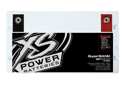 XS Power SB1000-27 12V 8000 Watt 1000 Farad Super Capacitor Bank