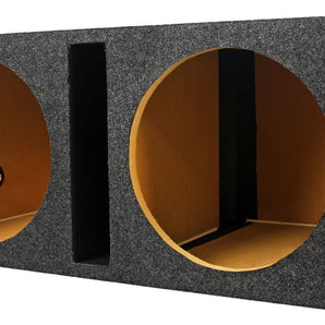 Rockville RDV12 Dual 12" Vented Subwoofer Enclosure Box 1.55 CU FT  3/4" MDF