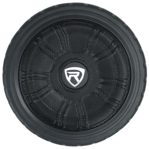 Rockville WHEEL OF BASS 8" Slim Under-Seat Powered Truck/Car Audio Subwoofer Sub