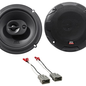 MTX 6.5" Factory Door Speaker Replacement Kit For 1996-1998 Honda Civic
