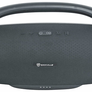 Rockville CANON-XXL Huge Portable Bluetooth Speaker w Booming Bass+Wireless Link