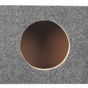 Rockville RS65 Single 6.5" Sealed MDF Subwoofer Box Sub Enclosure 0.41 cu ft.