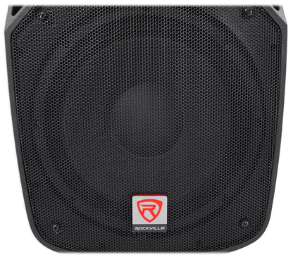 Rockville SPGN128 12" Passive 1200W DJ PA Speaker Cabinet 8 Ohm+Slip Cover