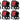 (8) American DJ MOD STQ Compact 7 x 8W RGBW LED DMX Par Can Wash Lights w/Remote