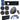 Rockville Bluetooth Receiver+(4) 5.25" Car Speakers+Amp+Powered Spare Tire Sub