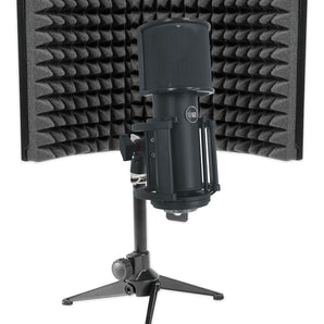 512 Audio Warm Audio Skylight Studio Condenser Microphone+Mic Isolation Shield