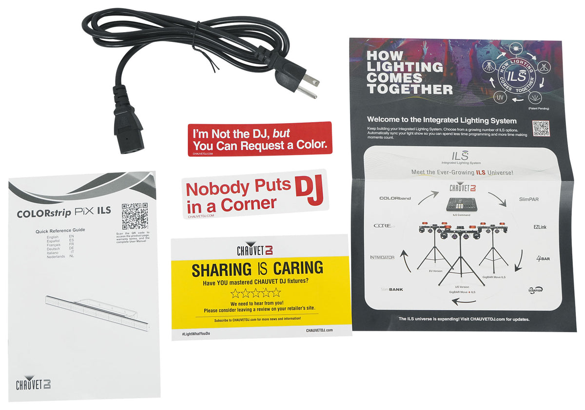 (3) COLORSTRIP PIX ILS LED DMX Light Bar Strips w/ Eye-Candy FX