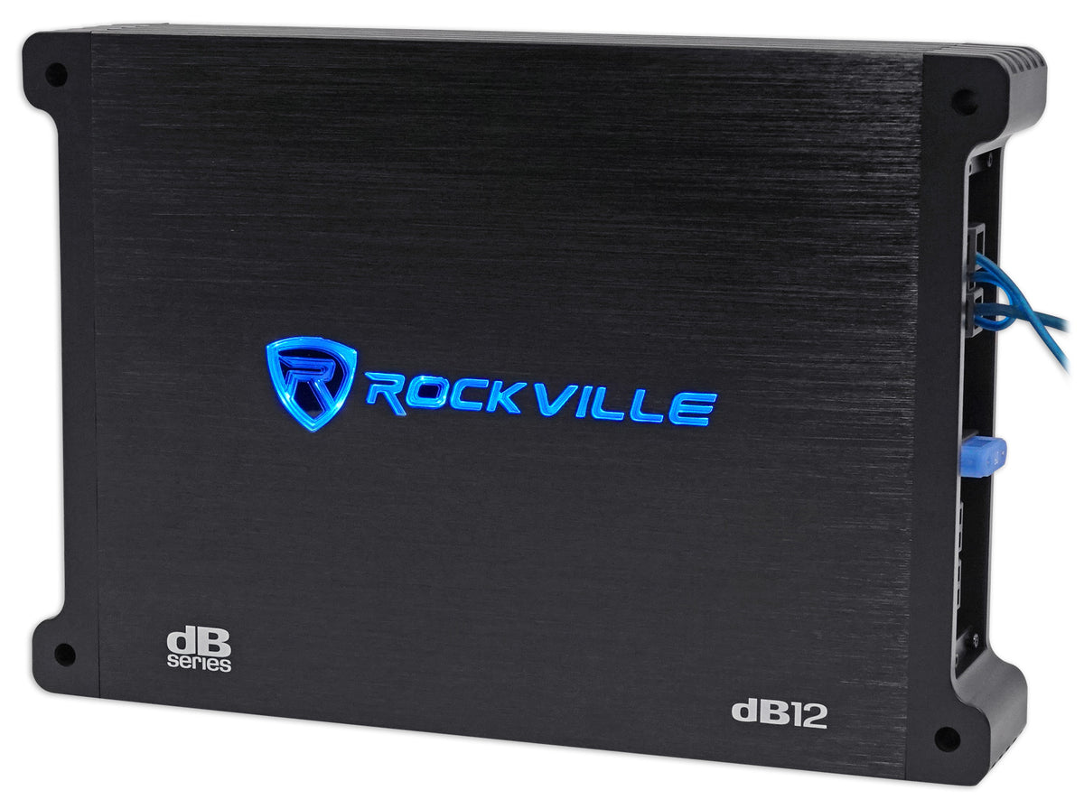 CompR 1000W 12" Subwoofer + dB12 Mono Amplifier + RWK41 Amp Kit