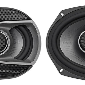 2) Polk Audio MM692 6x9” 900 Watt 3-Way Car Audio Marine/ATV/Motorcycle/Speakers