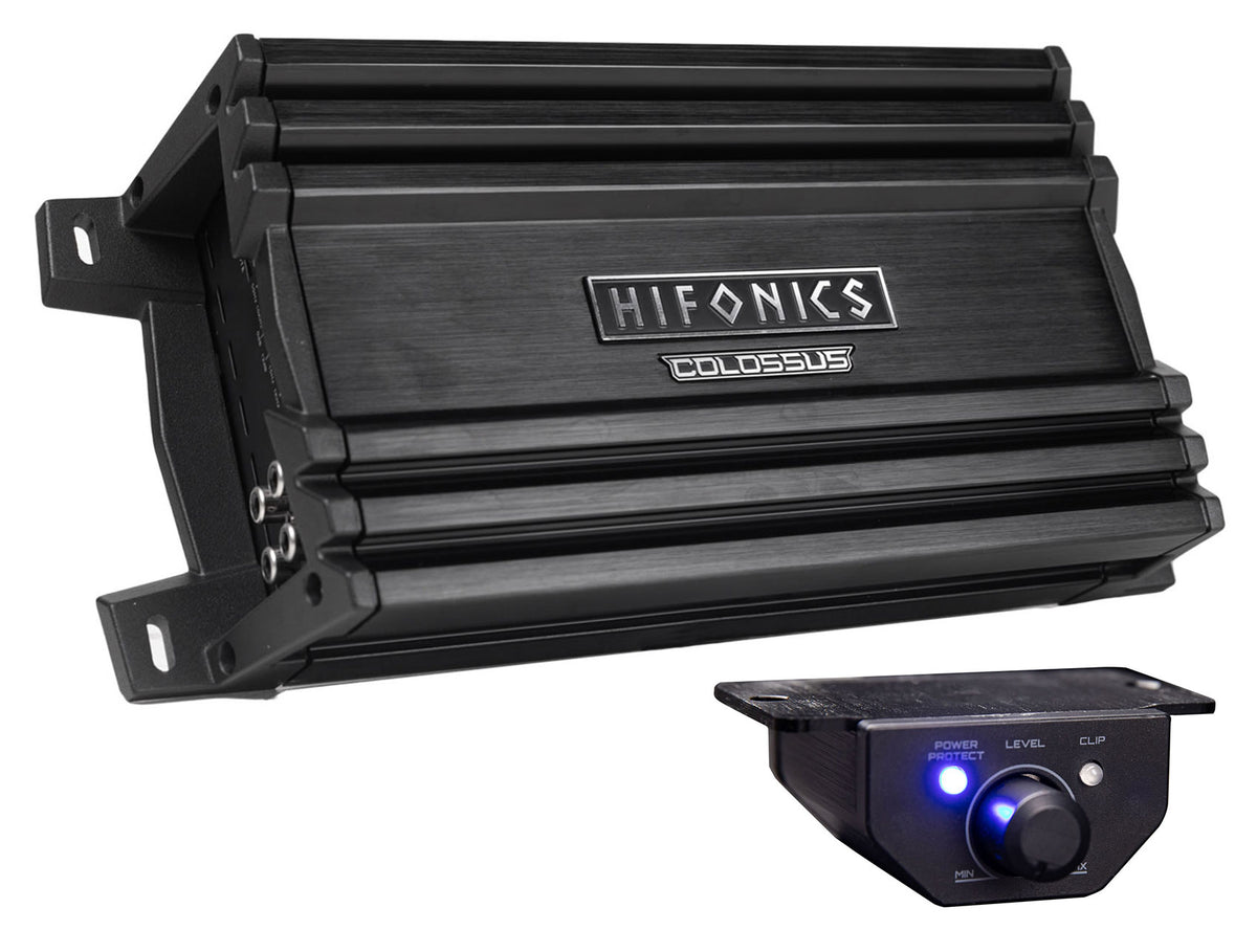 Hifonics HCM-1500.1D 1500 Watt Mono Amplifier Mini 1 Ohm Class D Car Stereo Amp
