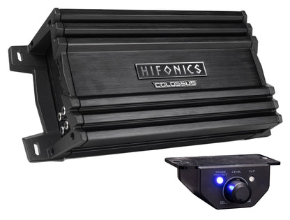 Hifonics HCM-1500.1D 1500 Watt Mono Amplifier Mini 1 Ohm Class D Car Stereo Amp