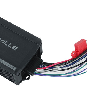 Rockville PS40 4-Channel Motorcycle Amplifier IP65 Bluetooth Micro Amp