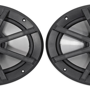 (2) Kicker 40PS692 6x9 180w Polaris ATV/UTV/RZR Speakers+4-Ch Amplifier+Wire Kit