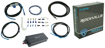 ATV300 Mono IP65 Micro UTV/Motorcycle/ATV Powersports Amplifier+Wires