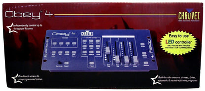 Obey 4 DMX-512 LED Wash Light Controller + Backpack