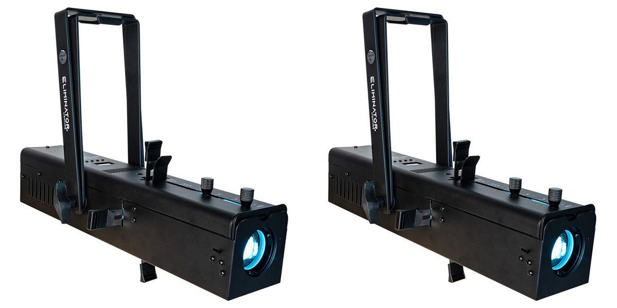 (2) Ikon Profile Plus 40W LED RDM Gobo Projectors