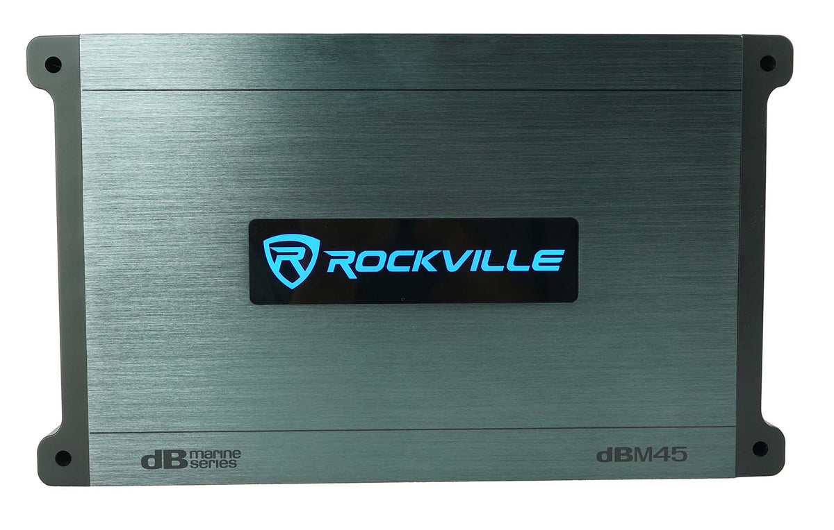 RM-PREMIUM-65 White 4-Pack + DBM45 Marine Amplifier Bundle