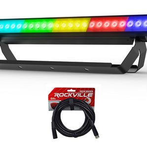 Chauvet DJ COLORSTRIP PIX ILS LED Light Bar Strip w/ Eye-Candy FX+DMX Cable