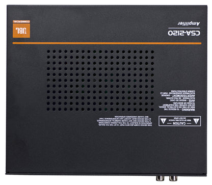 CSA 2120 Commercial Amplifier + (4) 3.5" Black Cube Speakers