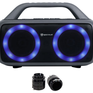 Pair Memphis Audio MJPT25 MOJO Pro 1" 200w Bullet Tweeters + Bluetooth Speaker