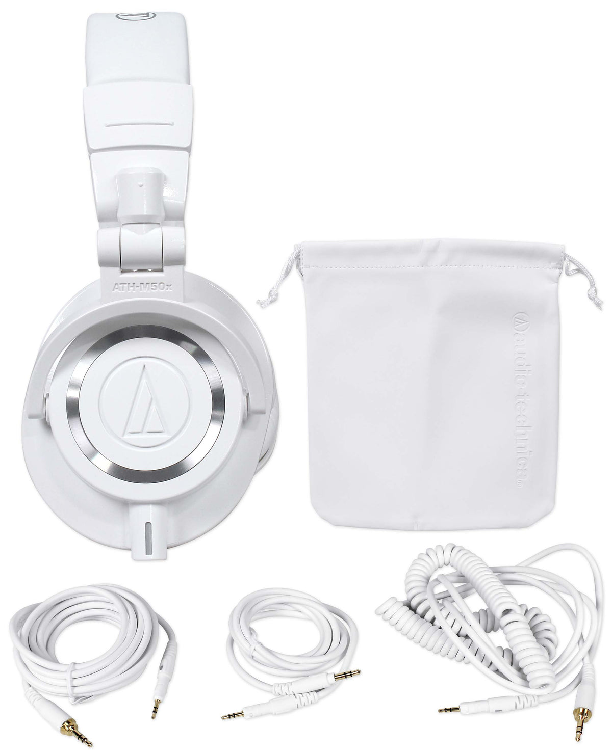 Audio Technica ATH-M50X Over Ear Professional Studio Monitor Headphones W/ Case