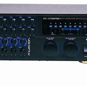 New Vocopro DA-3700 Pro 240 Watt Powered Karaoke Mixer/Amp