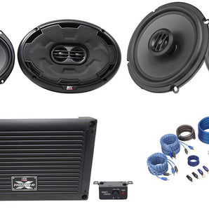 MTX XTHUNDER800.5 800w RMS 5-Channel Amplifier+6x9"+6.5" MTX Thunder Speakers