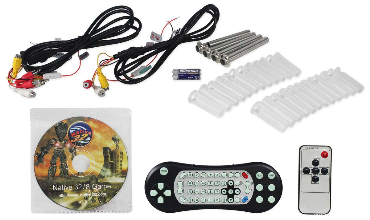 New Rockville RDP931-BG 9” Beige Car DVD/USB/HDMI Headrest Monitors+Video Games