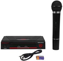 Rockville RWM1000VH VHF Wireless Single HandHeld Microphone Mic System