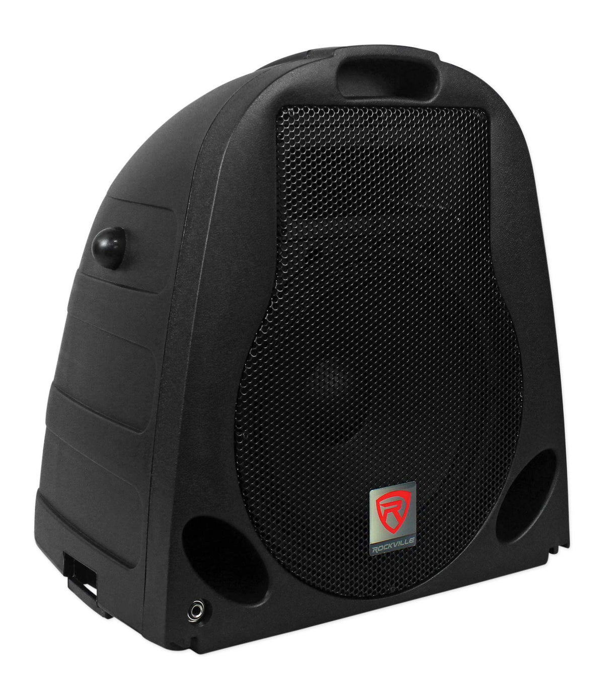 Rockville GB1 Portable Powered PA System W/ Mixer+Speakers+Stands+Mic DJ Package