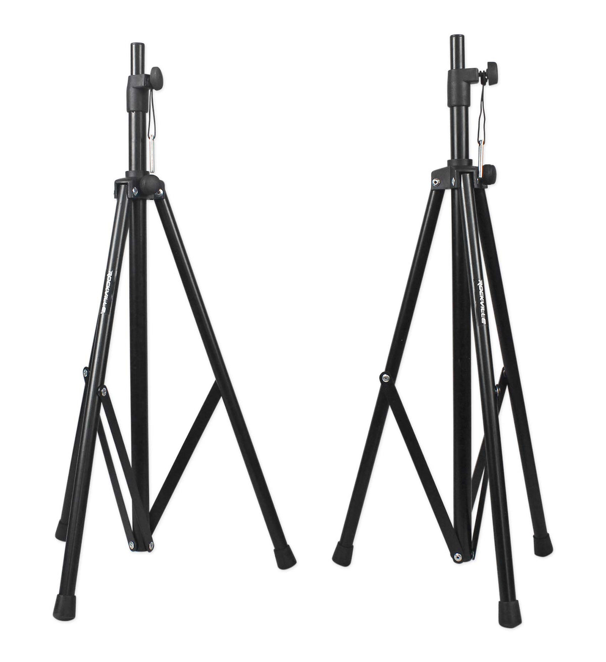 Rockville GB1 Portable Powered PA System W/ Mixer+Speakers+Stands+Mic DJ Package
