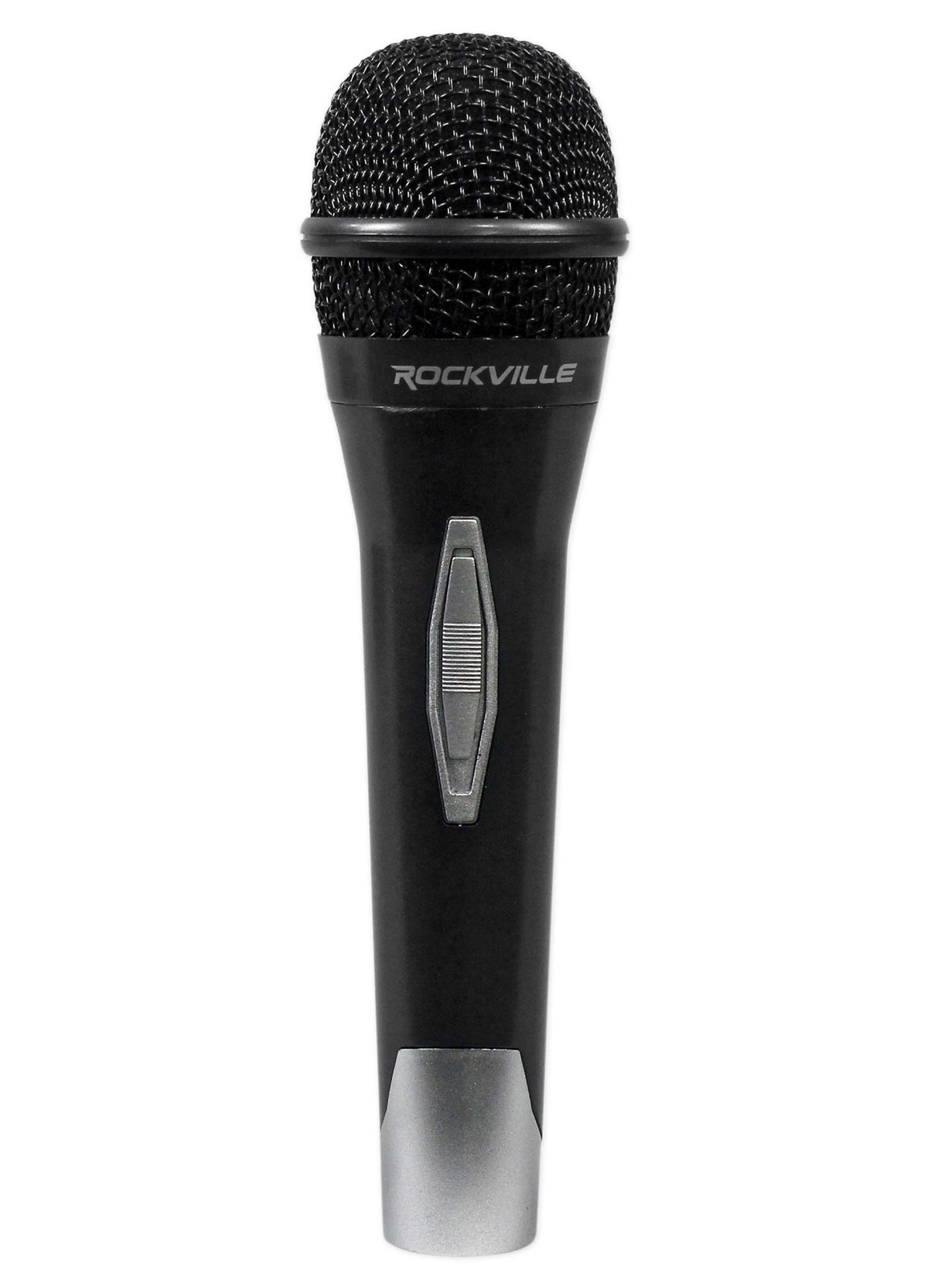 Rockville GB1 Portable Powered PA System W/ Mixer+Speakers+Stands+Mic DJ Package