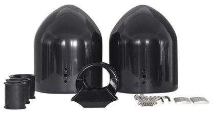 DMAC65B Dual 6.5" Black Aluminum Wakeboard Tower Speaker Enclosure