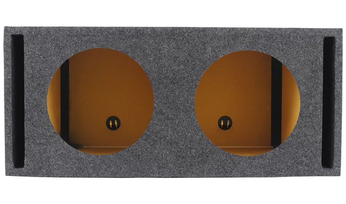 Rockville RDV12M Dual 12 Vented w/Divided Chambers 2.0 Cu Ft/Side Sub Enclosure