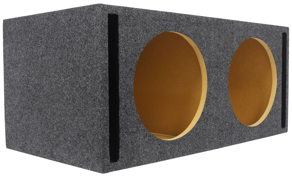 Rockville RDV12M Dual 12 Vented w/Divided Chambers 2.0 Cu Ft/Side Sub Enclosure