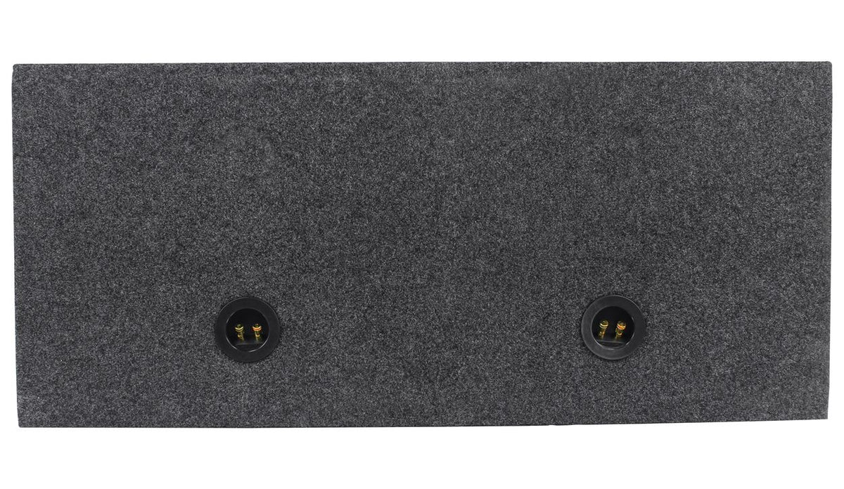 Rockville RDV12M Dual 12 Vented w/Divided Chambers 2.0 Cu Ft/Side Sub Enclosure