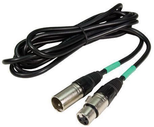 (16) DMX3P5FT 5 Ft 3-Pin DMX Cables