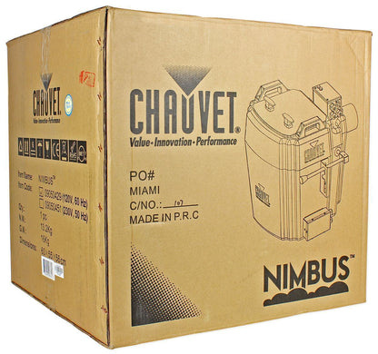 Nimbus Fog Machine + Rolling Transport Cart